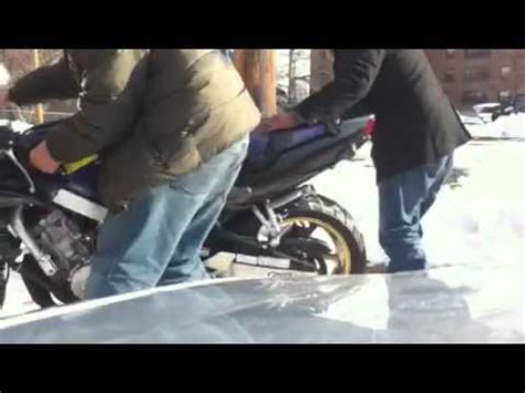 Colorado best motorcycle tours for dummies. Putting on a Motorcycle cover for dummies - YouTube