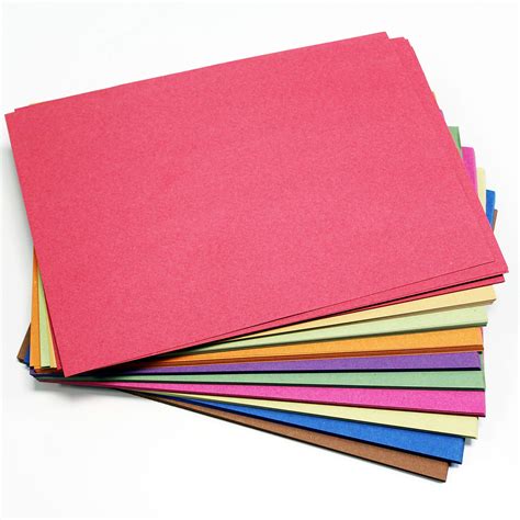 Buy A2 Recycled Sugar Paper Bright Colours 100 Large Sheets In 10