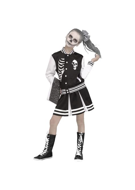 Girls Skeleton Costume