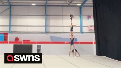 World S Best Gymnasts Show Off Skills With Gravity Defying Routines
