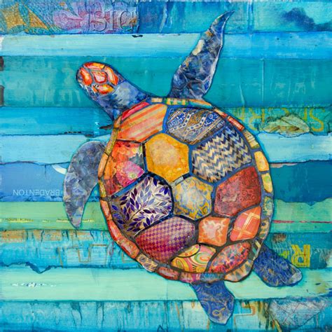 Honu Hawaiian Honu Sea Turtle Art Print Or Canvas Vintage