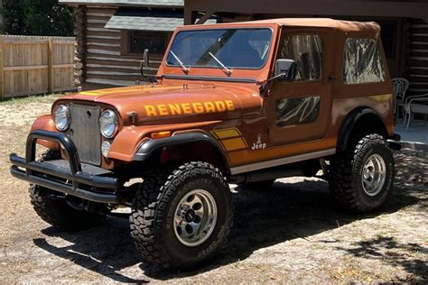 360 Powered 1983 Jeep Cj 7 Renegade 5 Speed For Sale On Bat Auctions