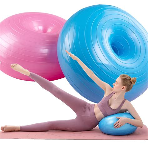 Thickened Yoga Ball Donut Balance Calf Ladies Pilates Environmental Protection Thickened