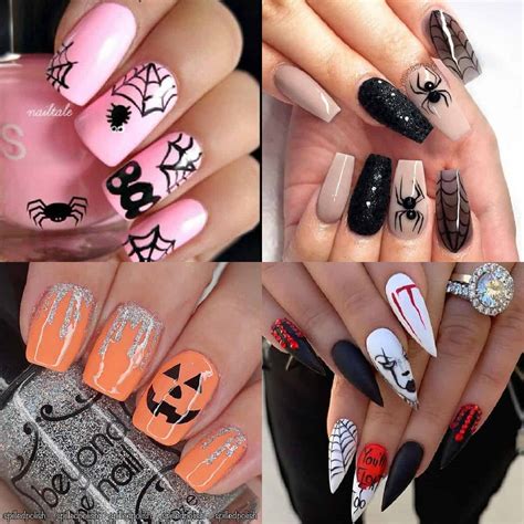 15 Cute Halloween Nails Design Ideas Hairs Out Of Place