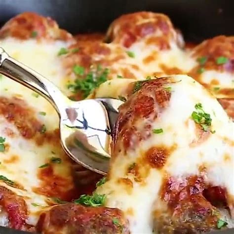 Cheesy Meatball Bake Dinner At The Zoo Cooking Recipes Meatball