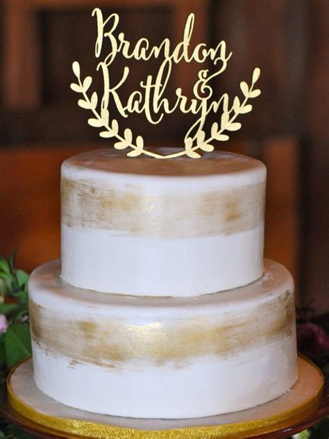 Personalized Wedding Cake Topper Custom Cake Topper Rustic Etsy Canada