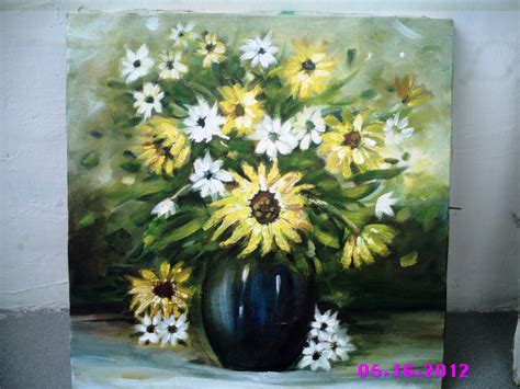 15 taman kebesaran yang membuktikan bahasa perancis. sanggarlukis diwarnawarni: LUKISAN BUNGA cat acrylic