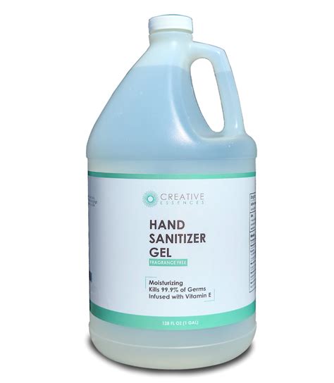 Hand Sanitizer Gel 1 Gallon In Stock Creative Essences