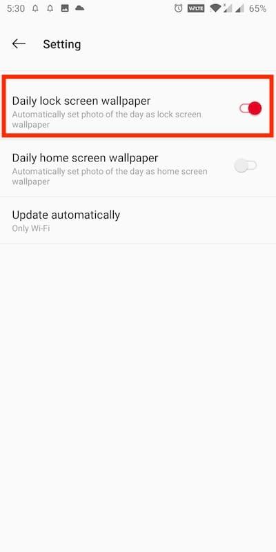 How To Change Lock Screen Wallpaper On Oneplus 6 6t Oneplus 7 Pro