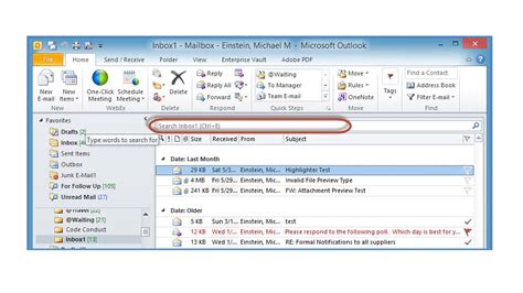 What Are Outlook Search Options And How To Adjust The Scope Of Your