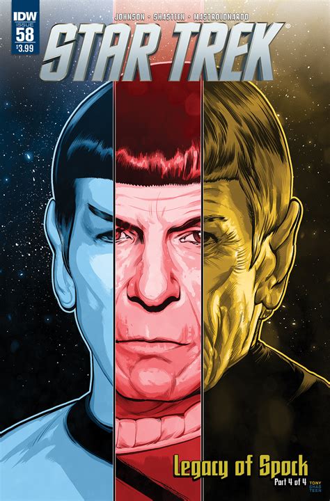 Comics Review Star Trek 58 Caps Off ‘legacy Of Spock