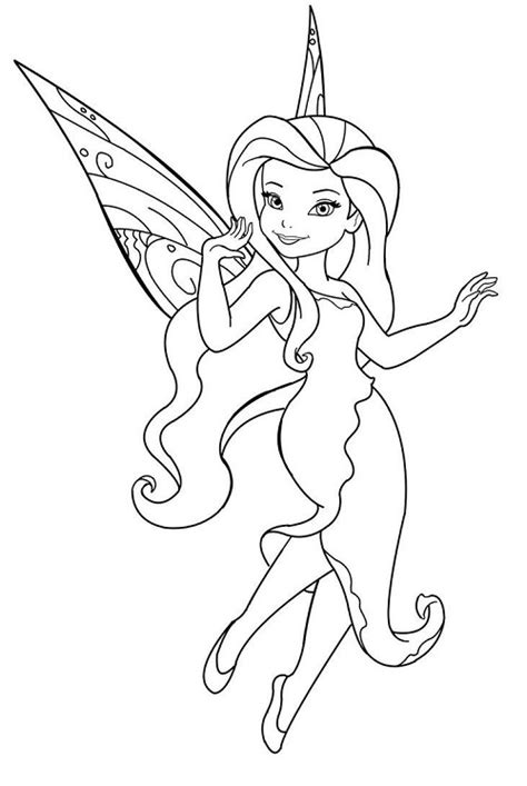 Disney Fairies Printable Coloring Pages