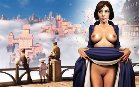 Rule 34 3d 3d Artwork Areolae Big Breasts Bioshock Bioshock Infinite Blue Eyes Bolero