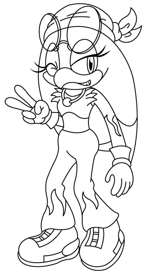 Sonic the hedgehog coloring pages is part of a very interesting cartoon character. Wave - Sonic Girls by sonictopfan on DeviantArt