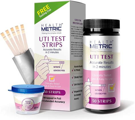 Uti Test Strips For Women And Men Easy To Use At Home Urinary Tract