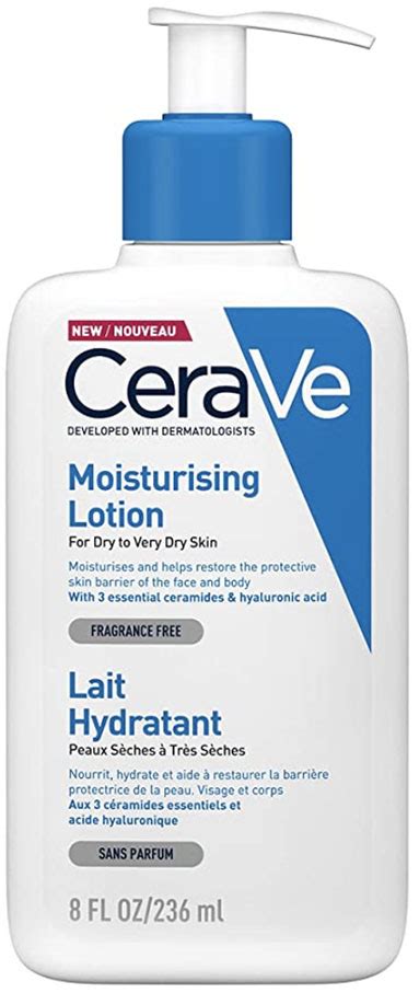 Cerave Moisturizing Lotion For Normal To Dry Skin With Hyaluronic Acid
