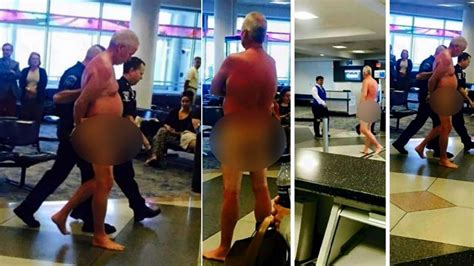 Man Strips Down At North Carolina Airport