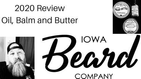 How to use beard balm. Iowa Beard Company Oil, Balm and Butter Review 2020 - YouTube
