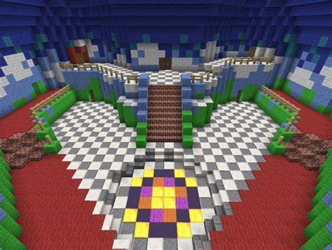 Complete And Accurate Peachs Castle From Super Mario 64 Minecraft Project