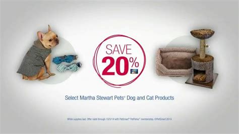 This partnership marks an exciting milestone for the martha stewart brand as we expand into one of the fastest growing food categories, sequential. PetSmart TV Commercial, 'Inspiration' Featuring Martha ...