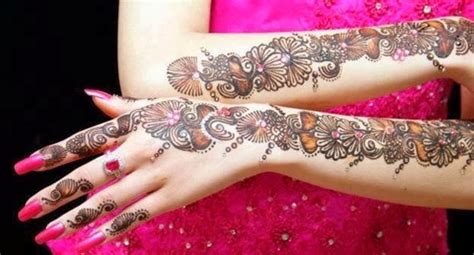 Latest And Stylish Collection Of Mehndi Designs From 2014 Wfwomen