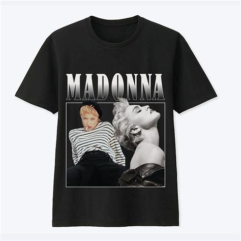 Madonna Black T Shirt