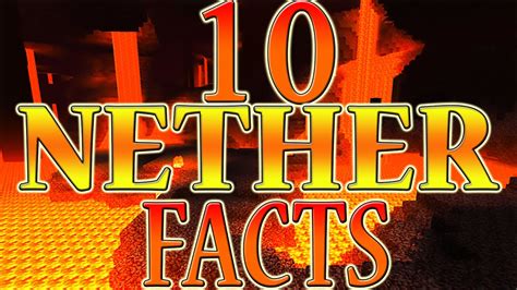 10 Things You Probably Didnt Know About The Nether Youtube