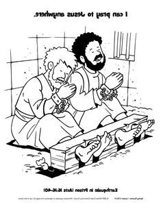 They can serve as a great take home activity. 46 Best Paul and Silas images in 2018 | Bible crafts for ...