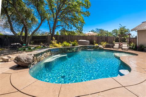 El Dorado Hills Free Form Pool 2 Tropical Pool Sacramento By