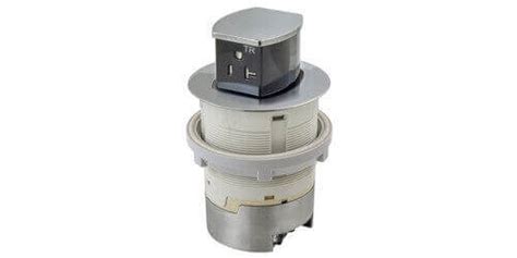 Hubbell kitchen pop up outlet. Hubbell RCT221CH Kitchen Pop Up Outlet, 20 Amp, Flush ...