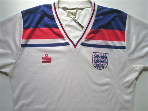 England 1980198119821983 Home Football Shirt By Admiral Vintage 80s