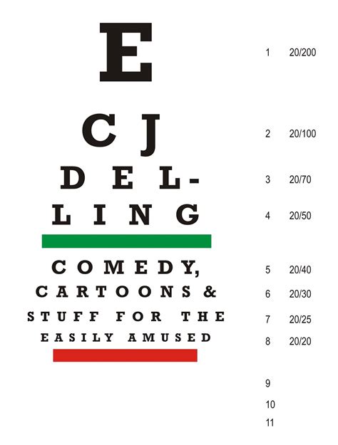 Get Printable Eye Chart Pdf  Printables Collection 7 Best Snellen