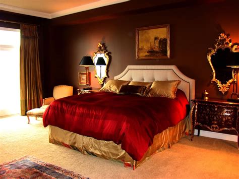 16 romantic bedrooms to fall in love with. Astounding Red Bedroom Pictures regarding Property ...