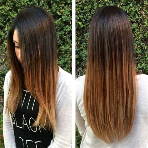 Sleek and Sexy Hair Beauty with Ombre Straight Hair