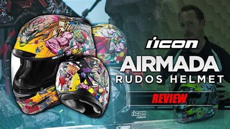 Icon Airmada Rudos Helmet Review Youtube