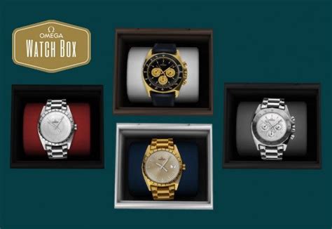 Leo 4 Sims Omega Watch Boxes • Sims 4 Downloads Sims Sims 4 Sims 4