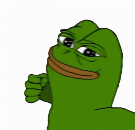 Crazy Pepe The Frog Gif Crazy Pepe The Frog Punch Gif