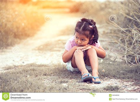 Sad Little Girl Alone Park Stock Photos Download 668 Royalty Free Photos