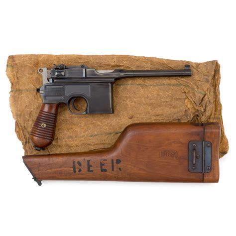 Mauser C96 Pistol With Original Stock Holster Auctions And Price Archive