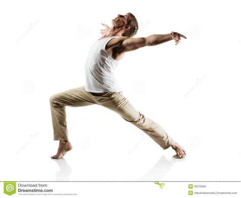 Caucasian Male Dancer Stock Image Image Of Fitness Athletic 39376565