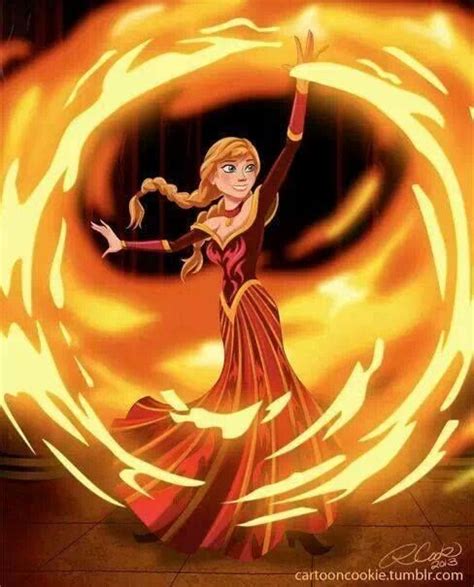 Anna With Fire Power So Cool