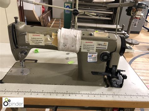 Singer 191 D200aa Flatbed Sewing Machine 240volts Located In