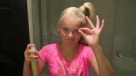 Jojo Siwa Destroying Her Hair For 3 Mins Youtube