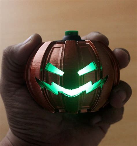 Green Goblin Bombs Pumpkin Spider Etsy