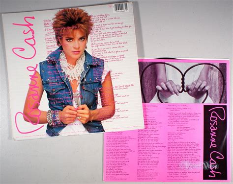 Rosanne Cash Rhythm And Romance 1985 Vinyl Lp And Roseanne Etsy
