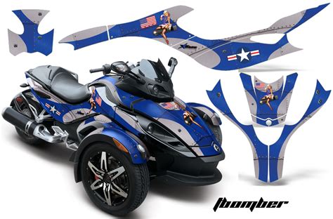 Fully detailed custom spyder rt graphics packages. Can-Am Spyder RS GS Graphics