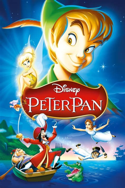 Peter Pan 1953 Animated Movies Disney Movie Posters Disney Films