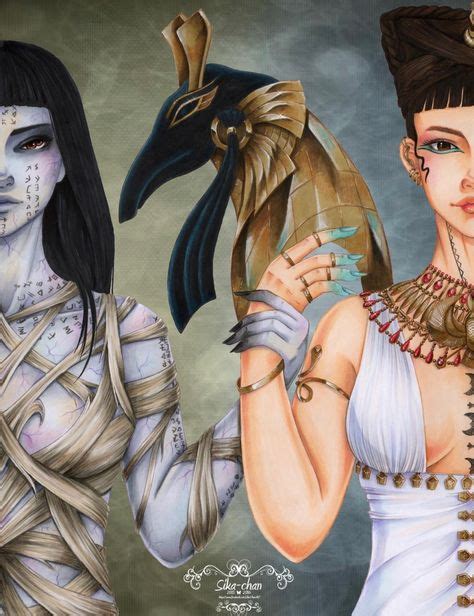Maxicarry The Mummy Ahmanet Character Inspiration Art Drawings