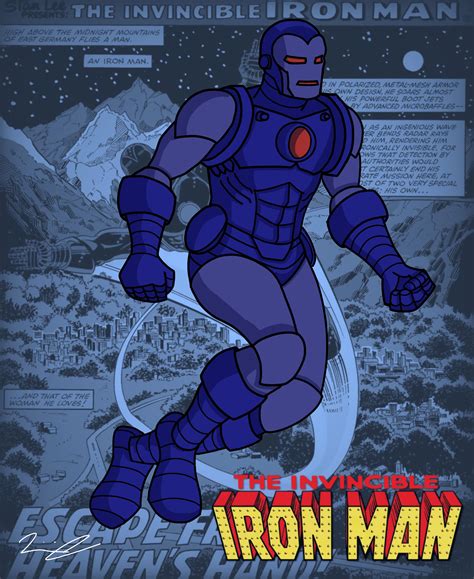 Fan Art Stealth Suit Iron Man By Luigi Loves 2 Draw 🤓 Rmarvel