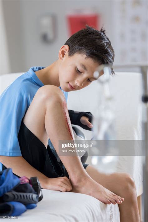 Injured Young Soccer Player In The Er High Res Stock Photo Getty Images